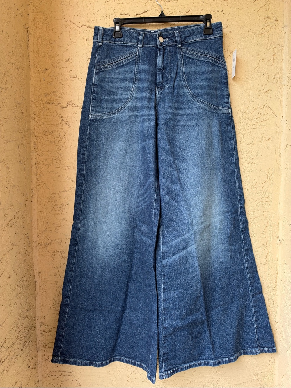 Pilcro High-Rise Wide-Leg Trouser Jeans 26 - Picture 2 of 14